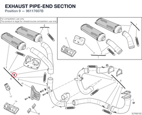 EXHAUST PIPE-END SECTION 96117607B diagram position