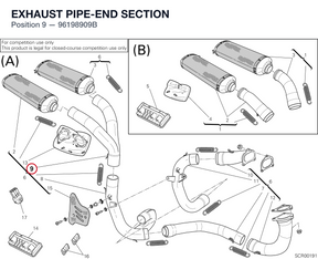 EXHAUST PIPE-END SECTION
