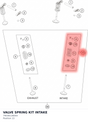 Diagram preview: VALVE SPRING KIT INTAKE (79036128044)