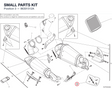SMALL PARTS KIT 96301512A diagram position