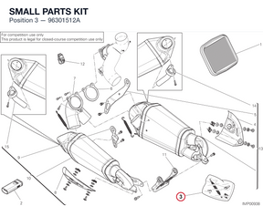 SMALL PARTS KIT 96301512A diagram position