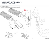 SILENCER  CARBON L.H.