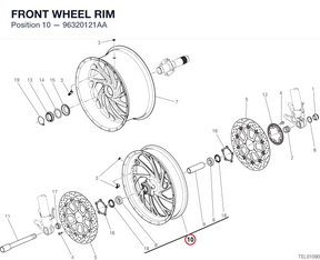 FRONT WHEEL RIM
