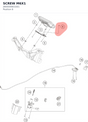 Diagram preview: SCREW M6X1 (J900000601601)