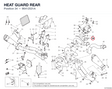 HEAT GUARD REAR 96412531A diagram position