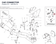 CAP, CONNECTOR 96510911A diagram position