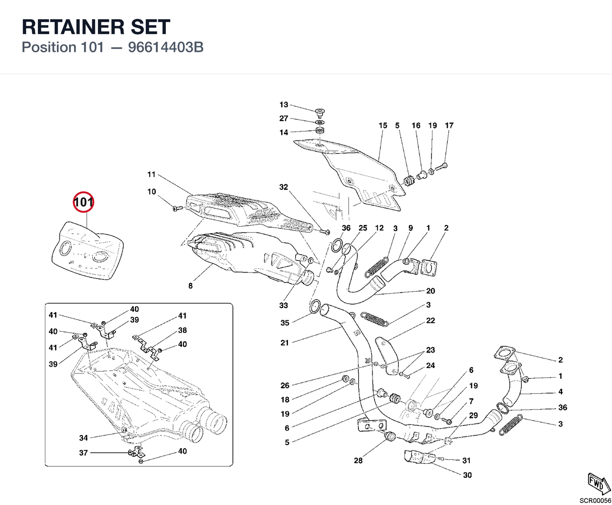 RETAINER SET