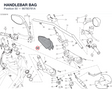HANDLEBAR BAG 96780781A diagram position