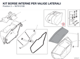KIT BORSE INTERNE PER VALIGE LATERALI