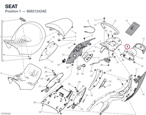 SEAT 96821242AE diagram position