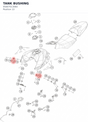 Diagram preview: TANK BUSHING (95807013060)