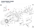 CHAIN PINION COVER