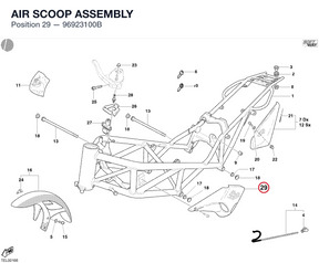 AIR SCOOP ASSEMBLY