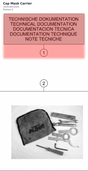 Diagram preview: Cap Mask Carrier (C61014012020)