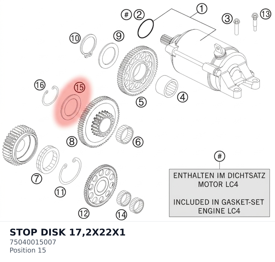 Diagram preview: STOP DISK 17,2X22X1 (75040015007)