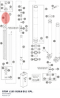 Diagram preview: STOP L135 D28,6 D12 CPL. (43570396S1)