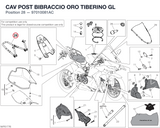 CAV POST BIBRACCIO ORO TIBERINO GL