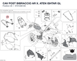 CAV POST BIBRACCIO AR X. ATEN ISHTAR GL