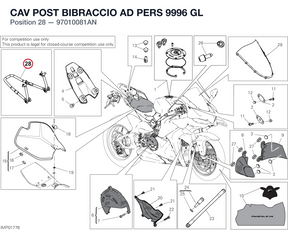 CAV POST BIBRACCIO AD PERS 9996 GL