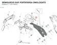 SEMIGUSCIO SUP. PORTATARGA OMOLOGATO 97111851A diagram position