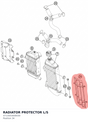 Diagram preview: RADIATOR PROTECTOR L/S (4713503400030)