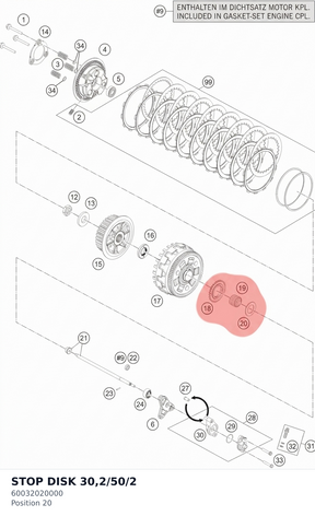 Diagram preview: STOP DISK 30,2/50/2 (60032020000)