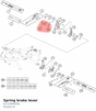 Diagram preview: Spring brake lever (61713950050)