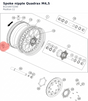 Diagram preview: Spoke nipple Quadrax M4,5 (81210072200)