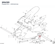 SPACER 97610441AA diagram position