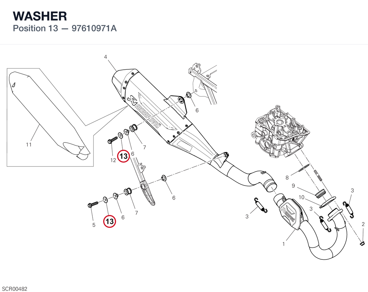 WASHER 97610971A diagram position