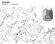 SPACER 97610981AA diagram position