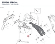 SCREW, SPECIAL 97611041AB diagram position