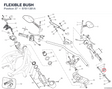 FLEXIBLE BUSH 97611381A diagram position