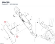 SPACER 97612461AA diagram position