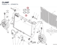 CLAMP 97640071A diagram position