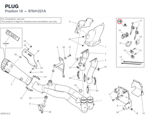 PLUG 97641221A diagram position