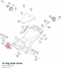 Diagram preview: O-ring tank drain (A65307803030)
