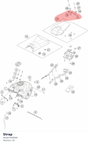 Diagram preview: Strap (96307048000)
