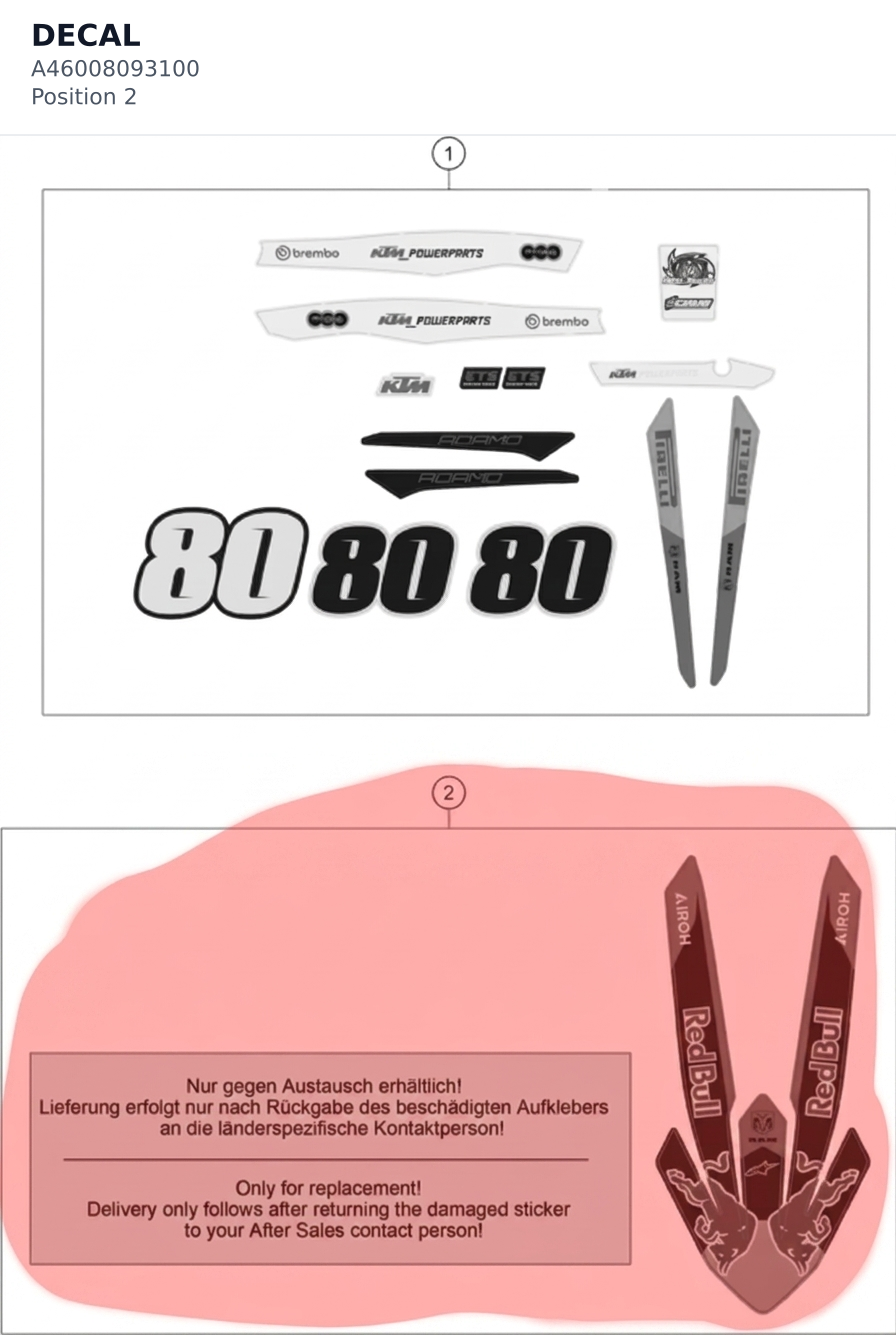 Diagram preview: DECAL (A46008093100)