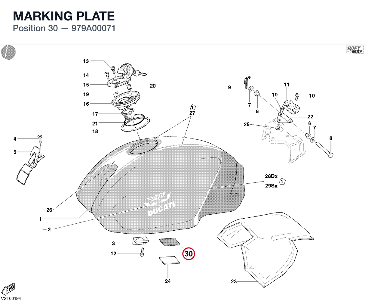 MARKING PLATE