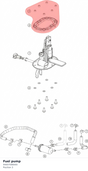 Diagram preview: Fuel pump (94007088000)