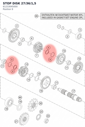 Diagram preview: STOP DISK 27/36/1,5 (61233045000)