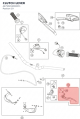 Diagram preview: CLUTCH LEVER (A67502040000C1)