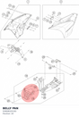 Diagram preview: BELLY PAN (93808020100)