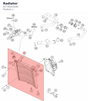 Diagram preview: Radiator (61735010100)