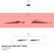 Diagram preview: Decal set 350 SX-F 2020 (79108098016)
