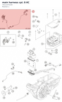 Diagram preview: main harness cpl. E-XC (70111075144)