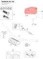 Diagram preview: MIRROR R/S 98 (58412041000)