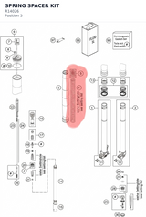 Diagram preview: SPRING SPACER KIT (R14026)