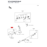 Kawasaki OEM – KIT-ACCESSORY,RELAY product image